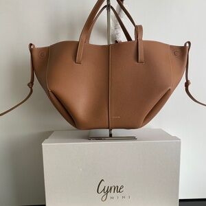 Polene Cyme Mini Edition Textured Camel